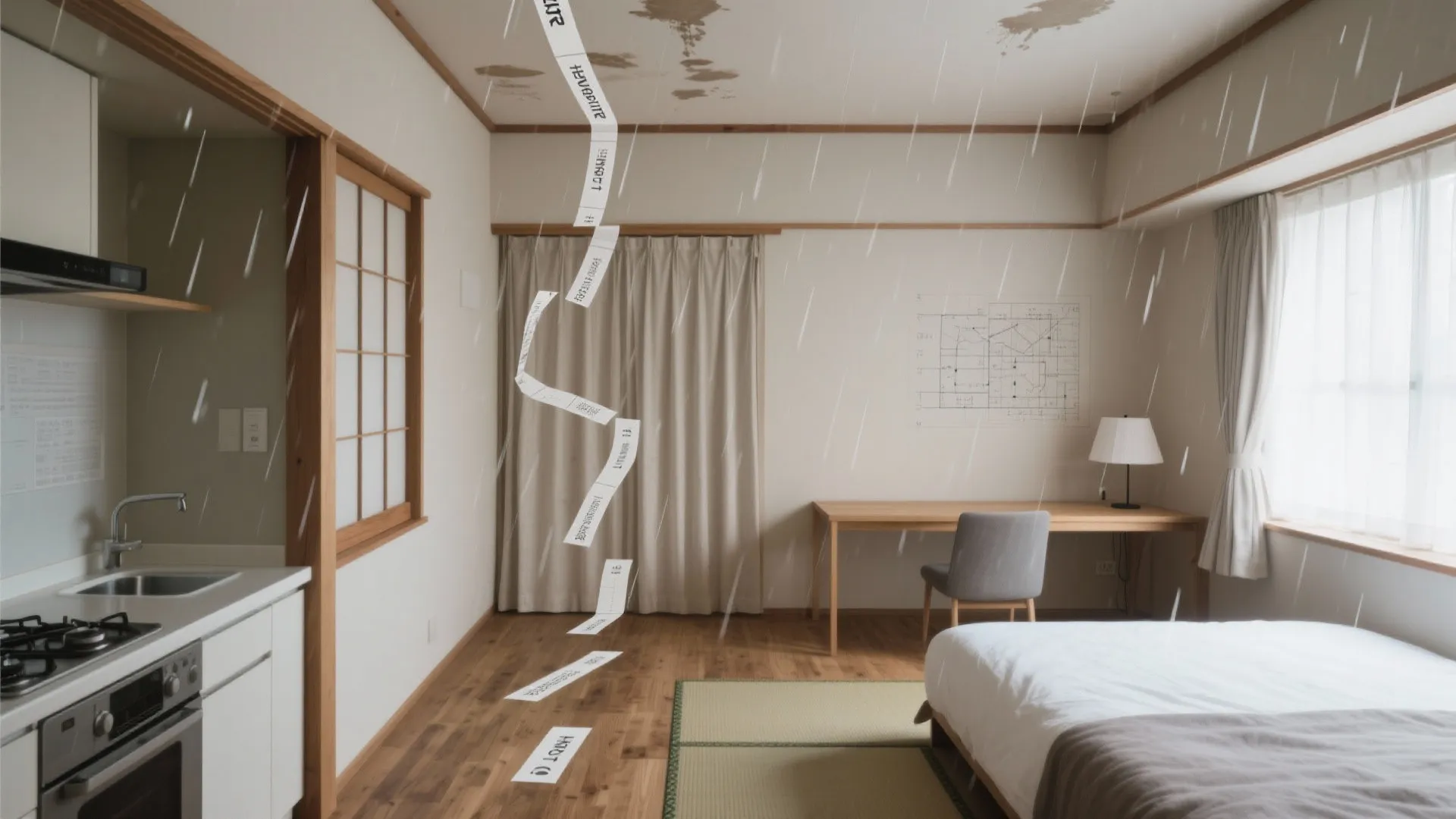 Tips 2: 雨筋の見える化とルート特定（収納技巧＋動線規画）