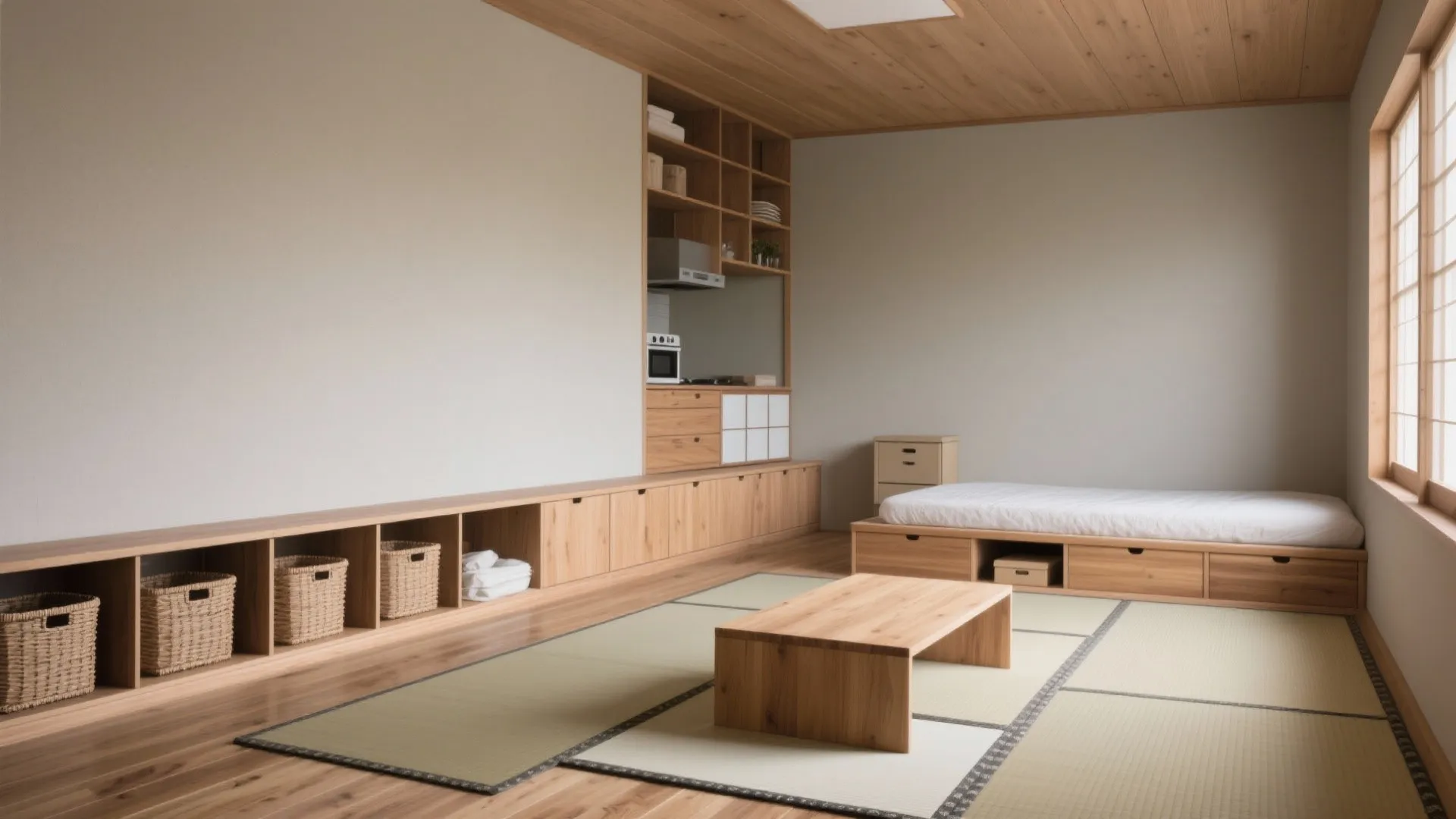 収納の設計：見える量を減らすと部屋が広がる（收納技巧を活かす）