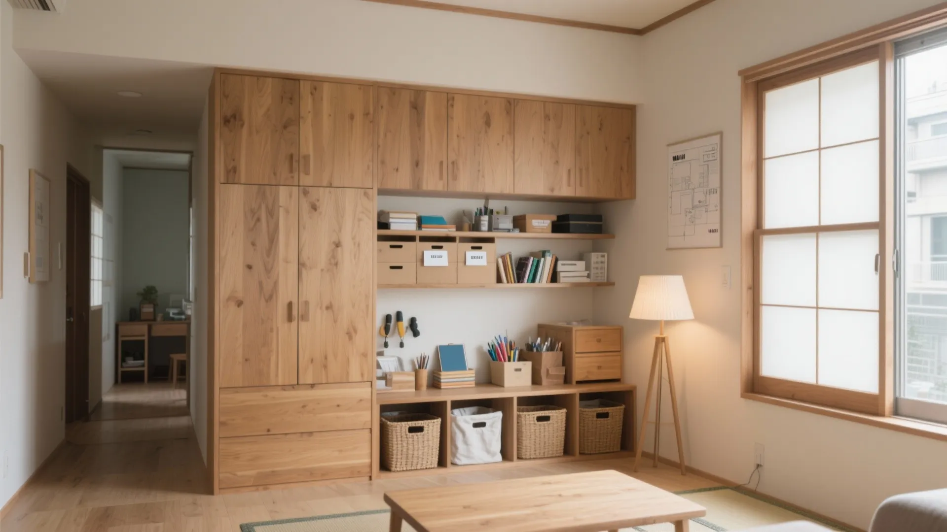 収納設計の考え方：3Kは点在、3LDKは面で受ける（収納技巧を仕組みに）