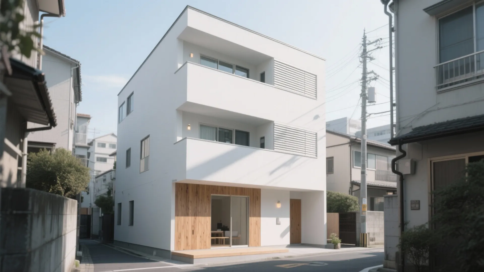 街のスケールに寄り添うボリューム分節（東京小戸建×東京小戸型）