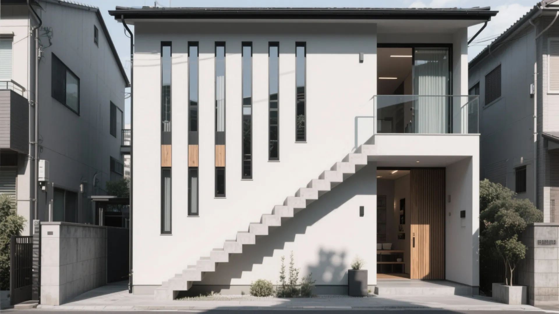 窓は“外観の呼吸孔”：動線と視線の調律（動線計画）