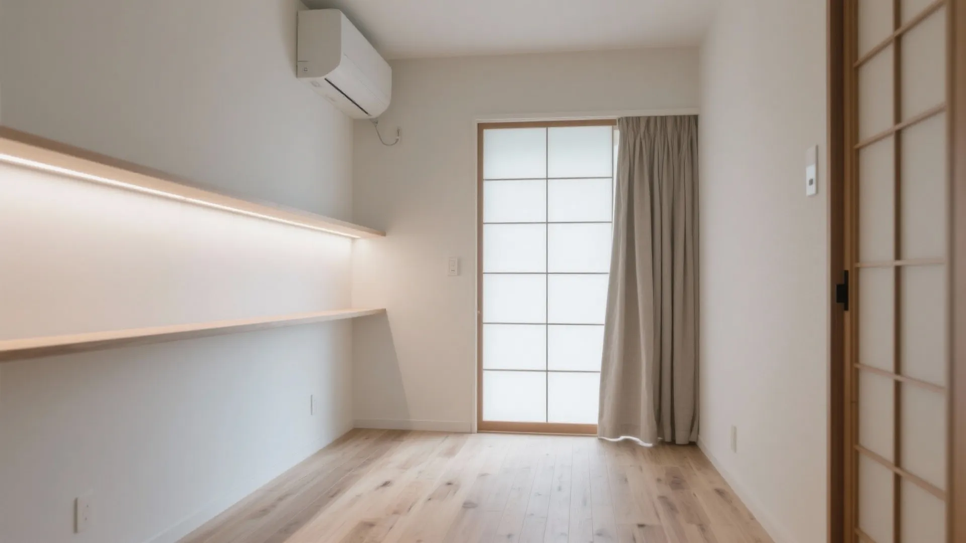 Tips 2: 天井と床の“水平線”を揃える｜東京小戶型の視覚拡張