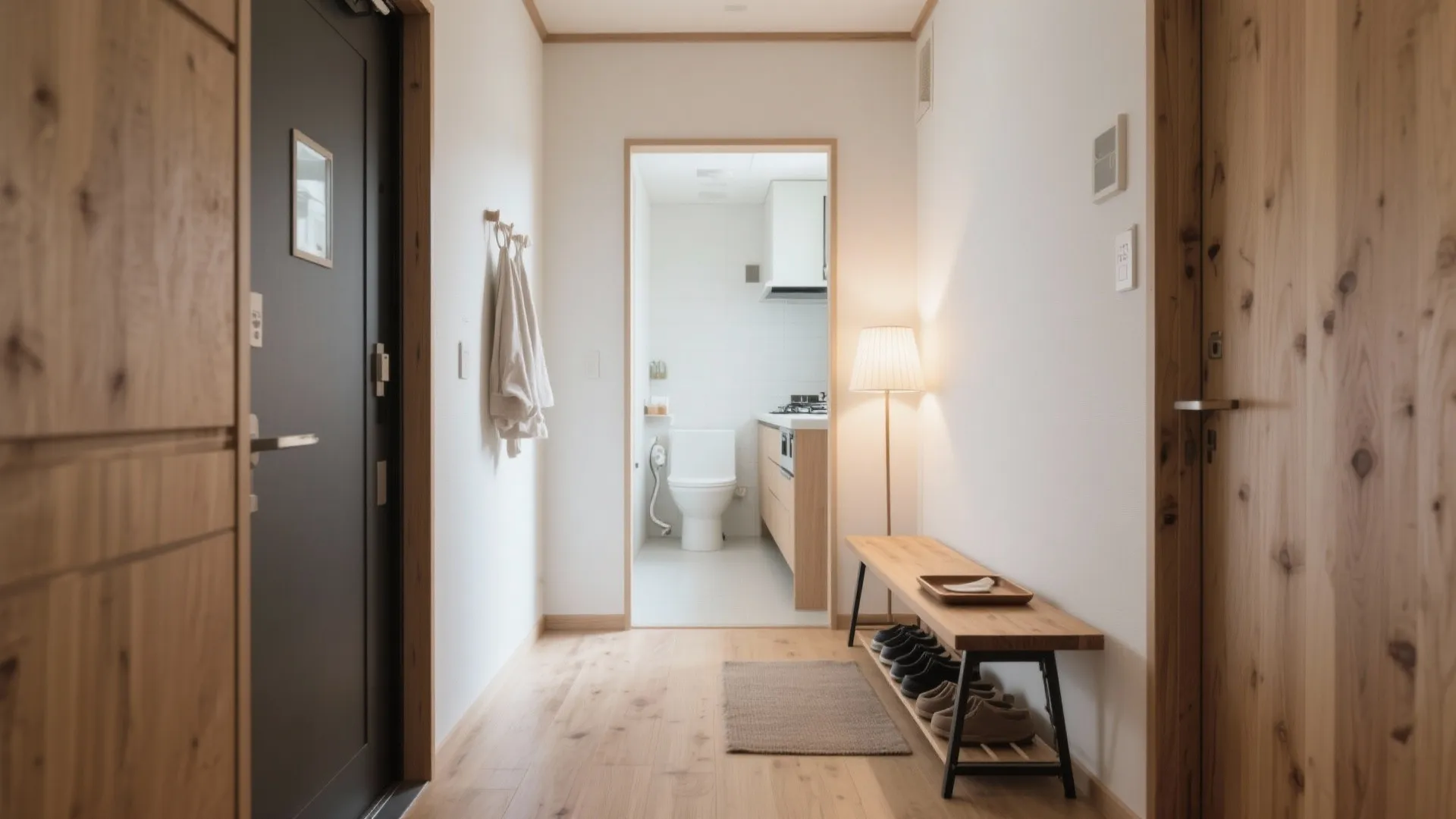 Tips 1: 東京小戸型は“仮住まい動線”を最短にする（東京小户型）