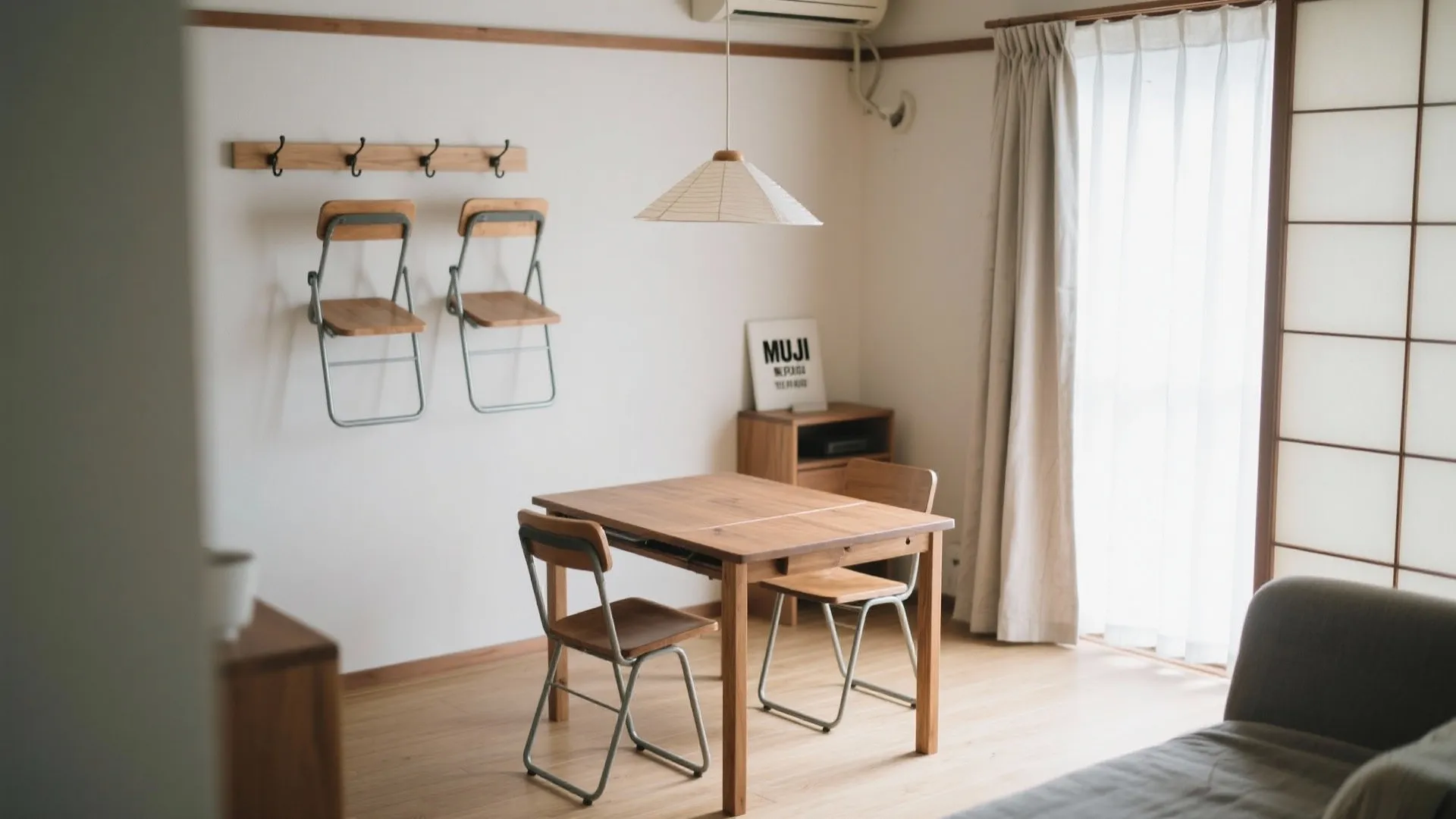 家具は“軽く・上がる・畳める”｜東京小戸型のための選び方