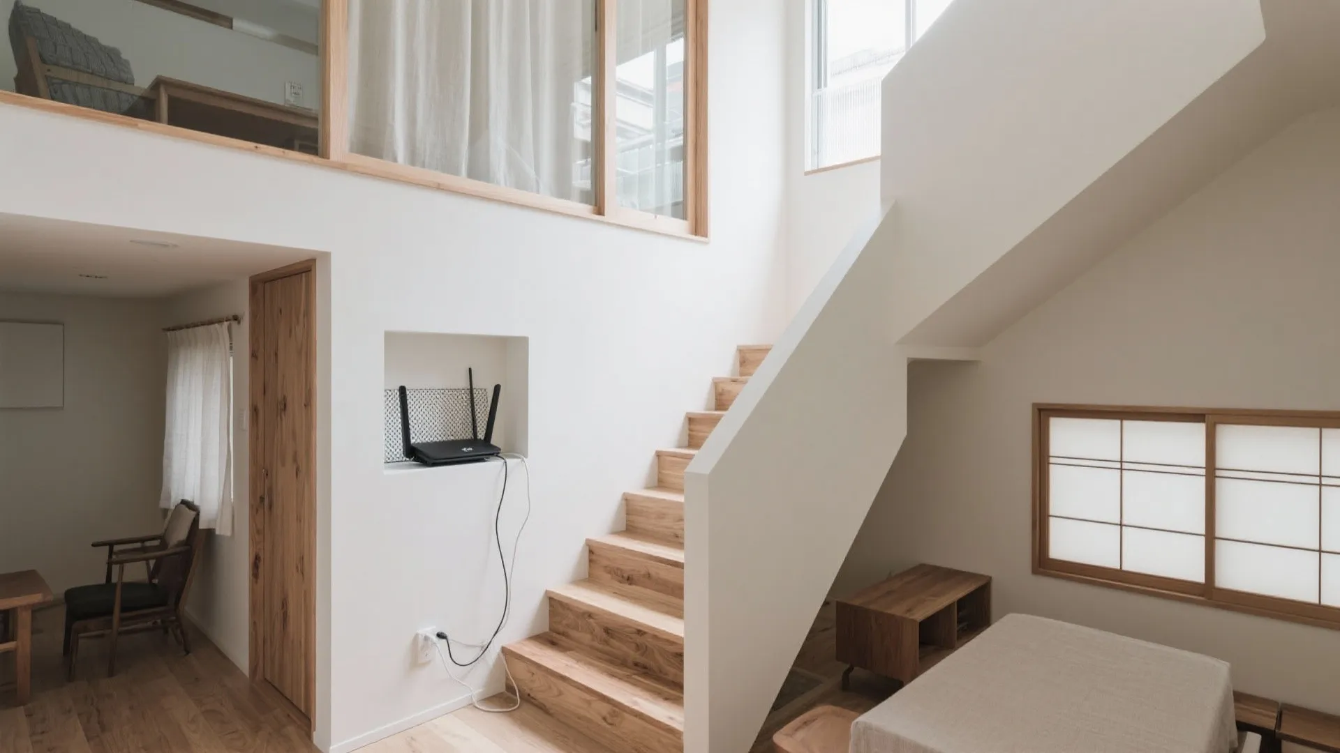 Tips 1: メゾネットは「上下分断」を前提に、動線計画と日式風格を崩さない配線計画を