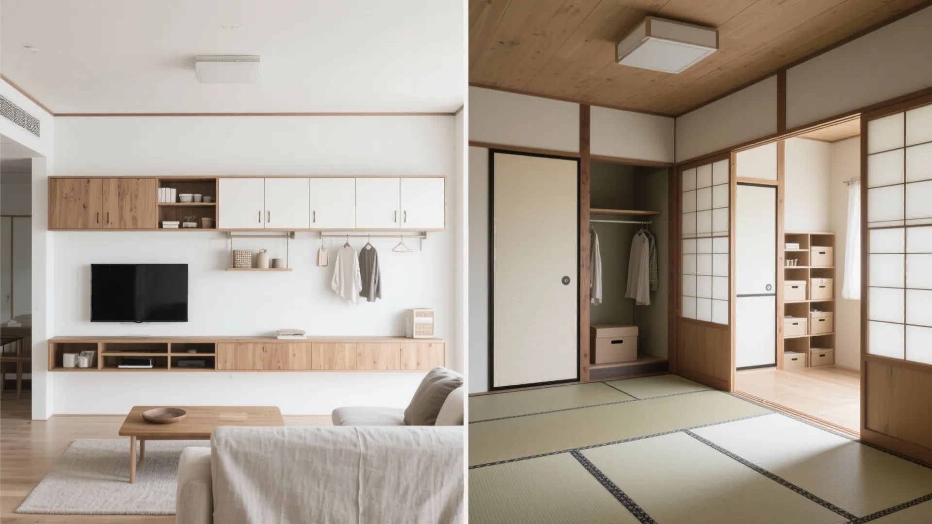 収納の考え方：収纳技巧で“面”を増やす2LDK、“箱”を増やす3DK