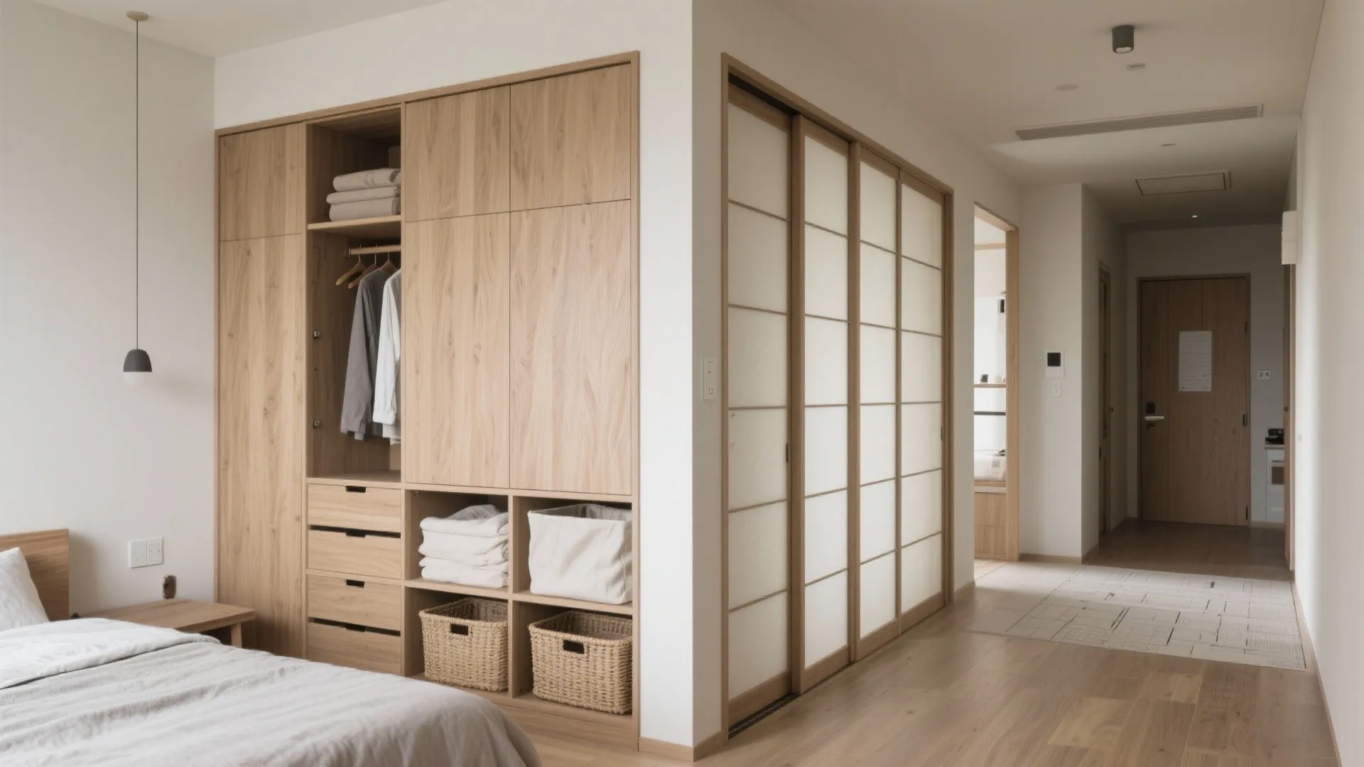 4. 収納の位置と量で暮らしの密度が変わる（小空间收纳・日式风格）