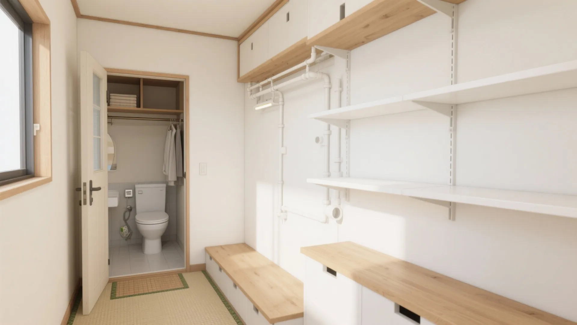 収納技巧で“建てる量”を減らす：東京小戸型のセオリー