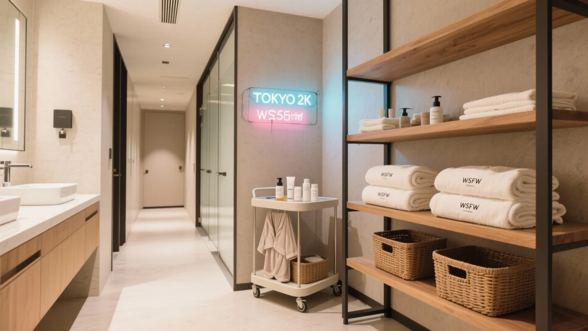 Tips 8: 浴室前に“身支度ステーション”（収納技巧×東京）