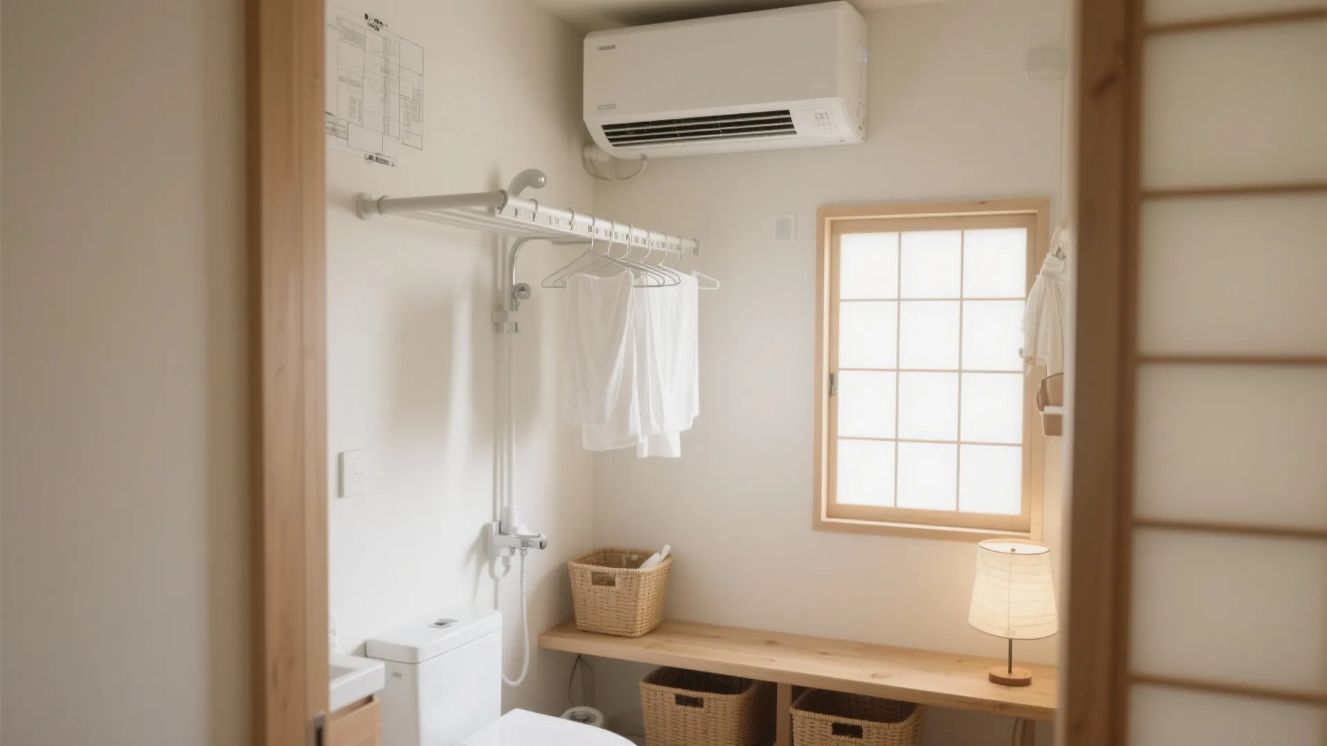 “干す場所”を先に決める（東京小戸型）