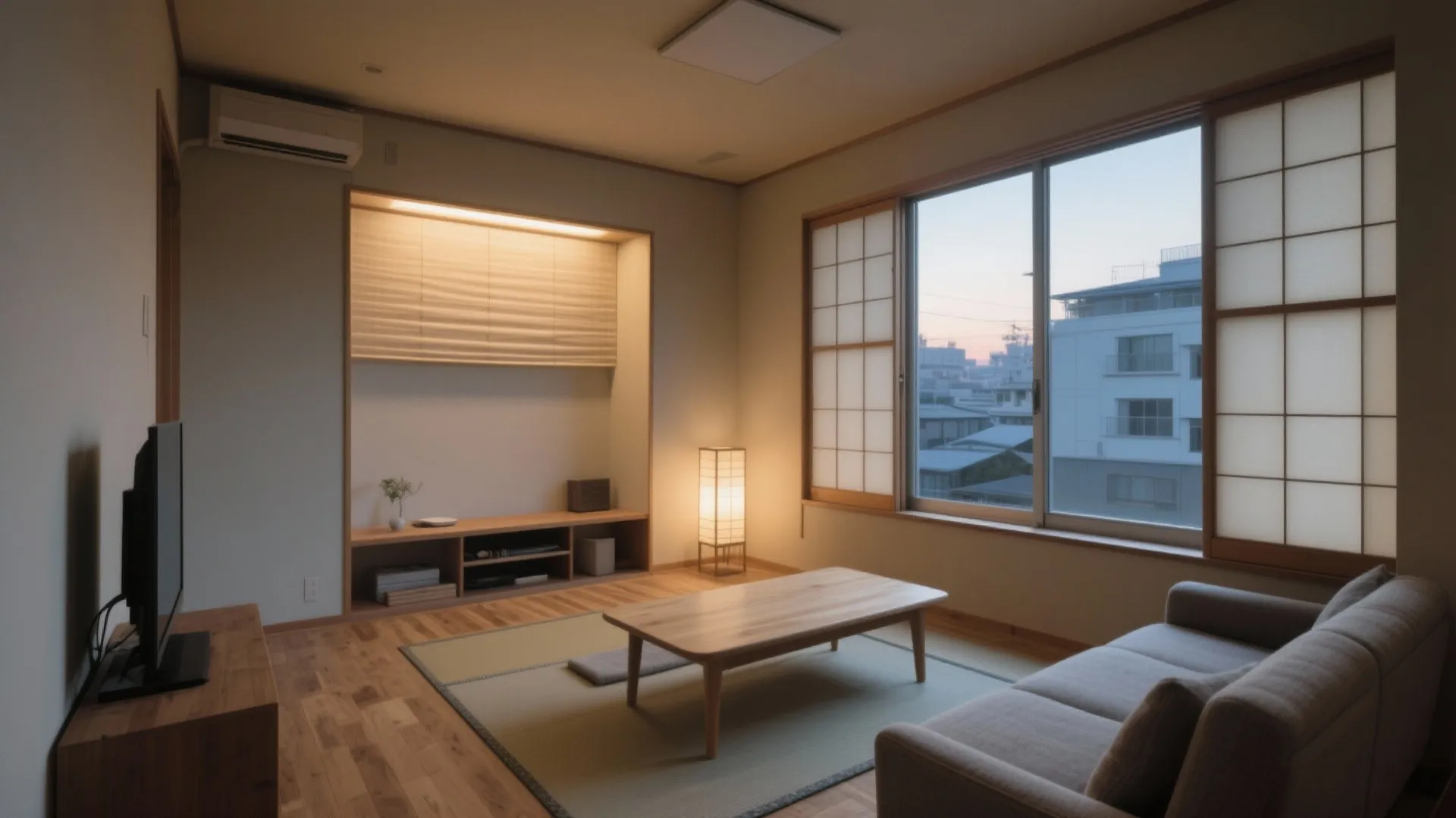 Tips 5: 窓と照明で“空気の流れ”を作る（日式風格の柔らかい光）