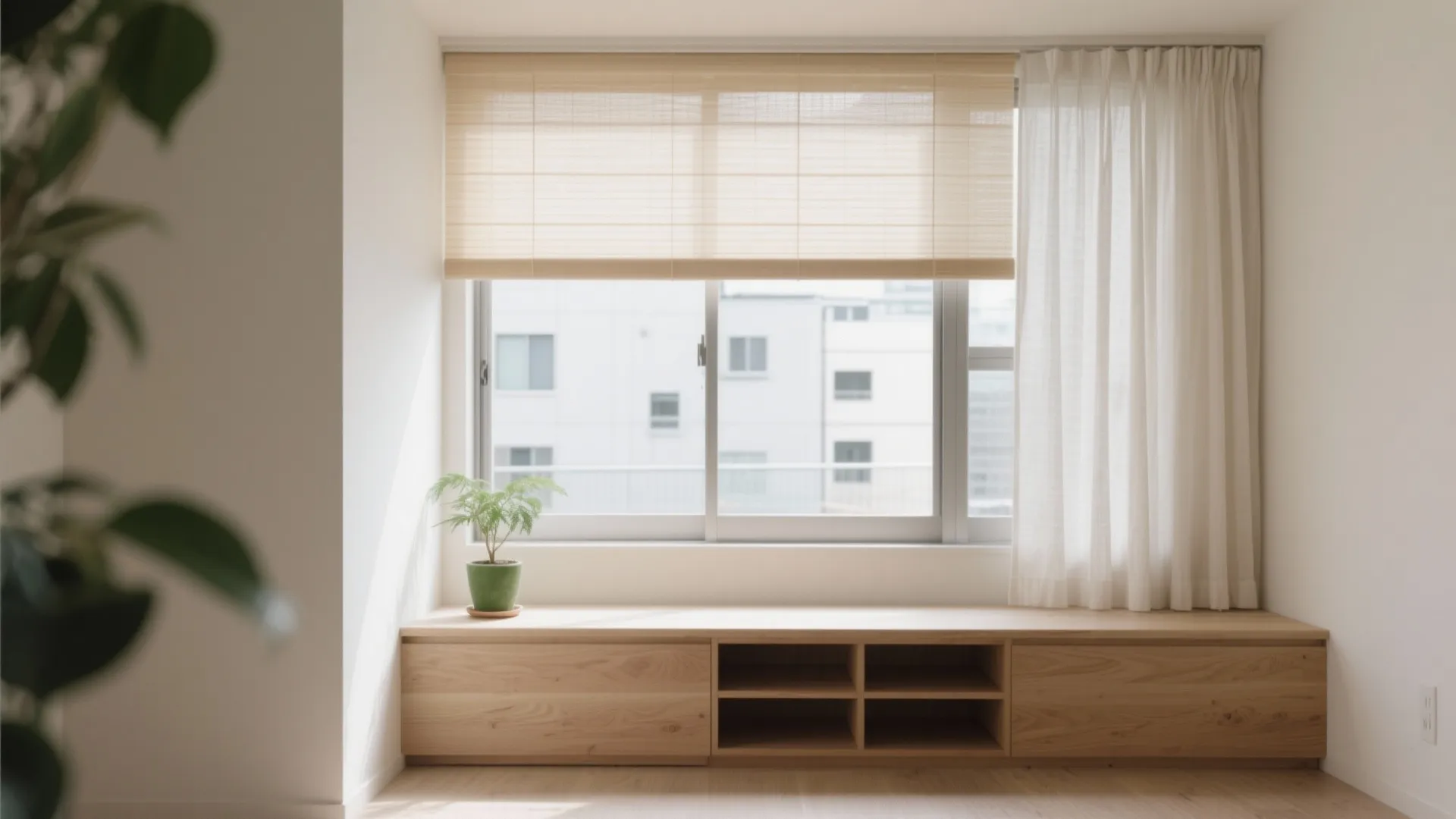 Tips 4: 日本都市の窓辺は“余白家具”で軽くする（日式風格）