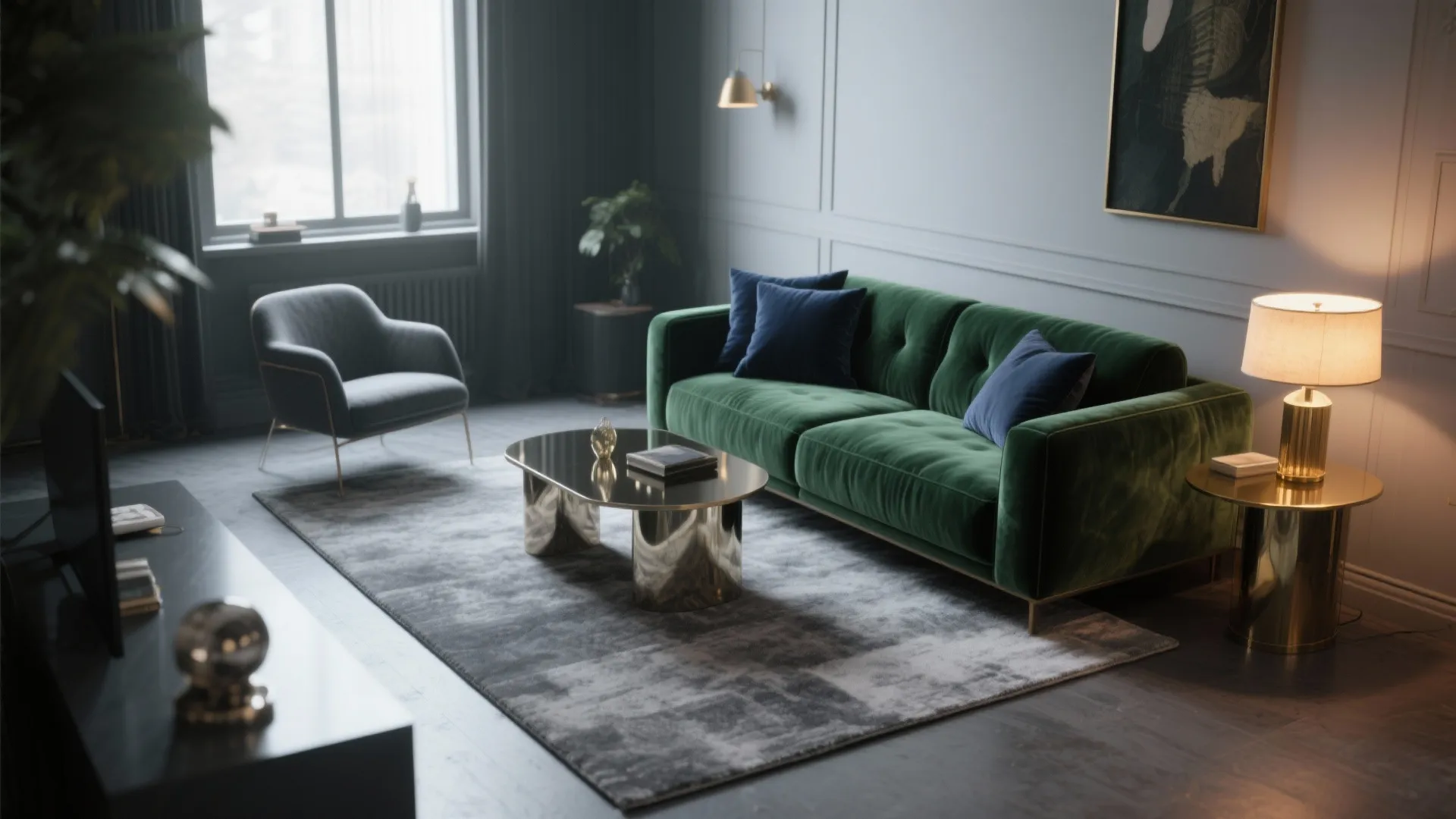 2. Use tonal contrast with furniture