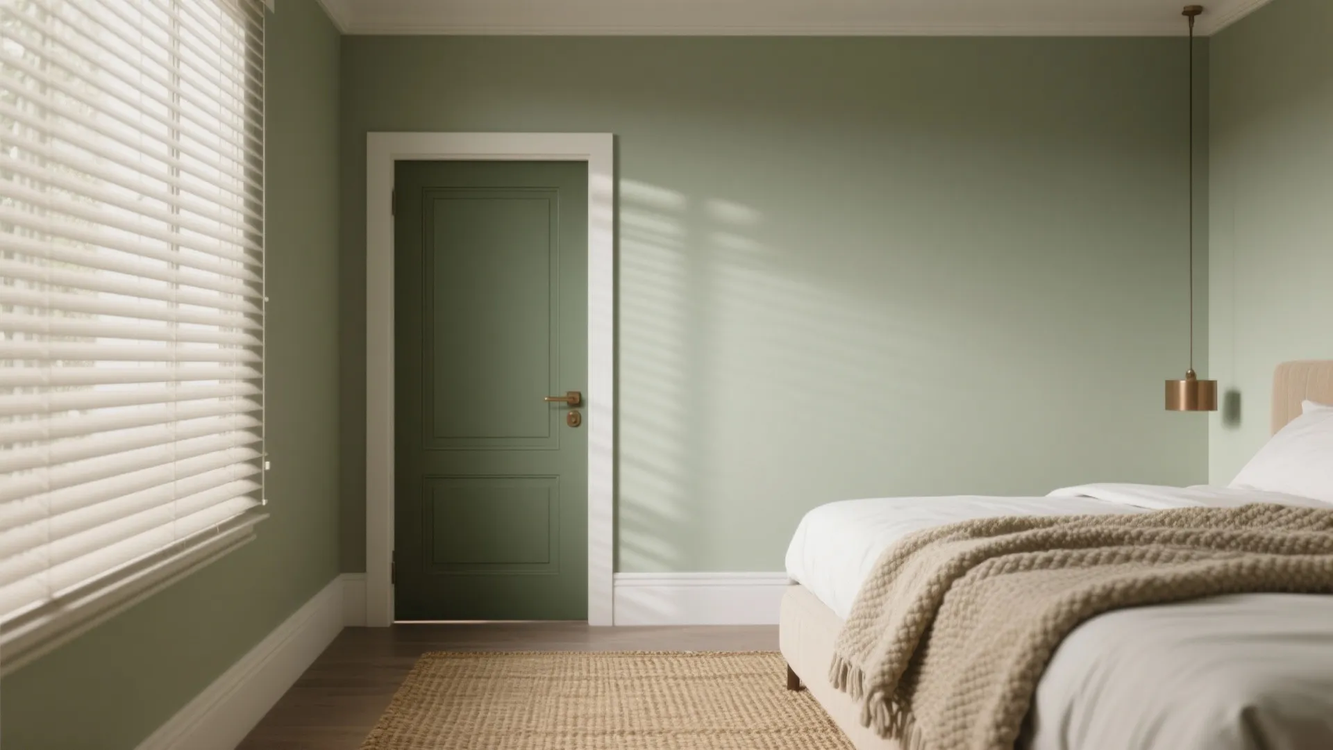 Tonal Monochrome: Door and Walls in One Family