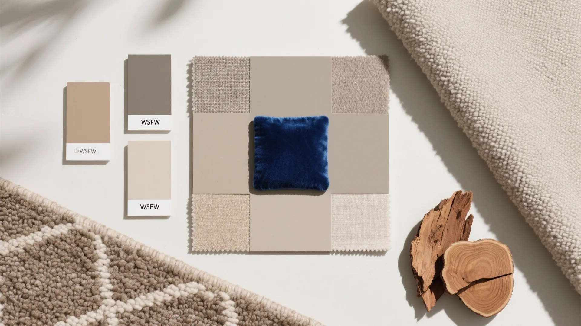 Tone-on-tone color with one bold pop