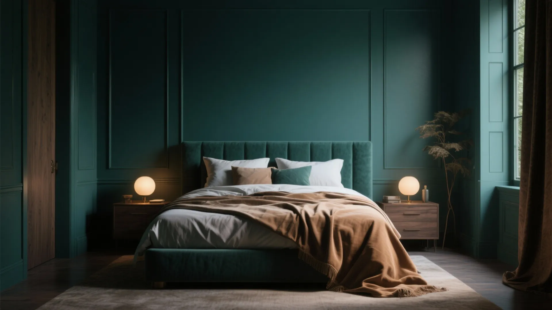 4. Tonal Jewel Shades—Moody but Modern