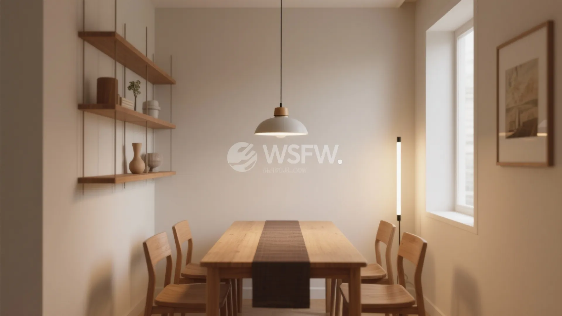 Tonal layers and vertical lighting to stretch height