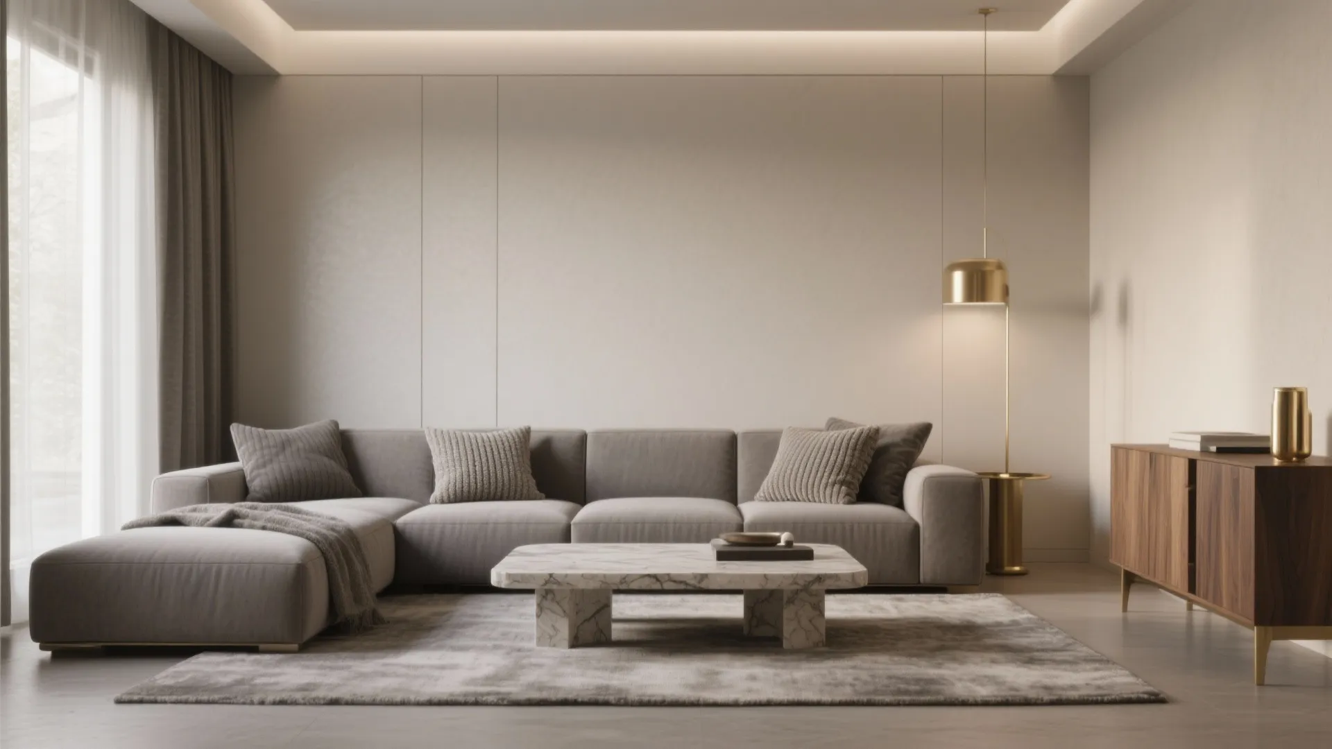 A Tonal Palette with Luxe Textures