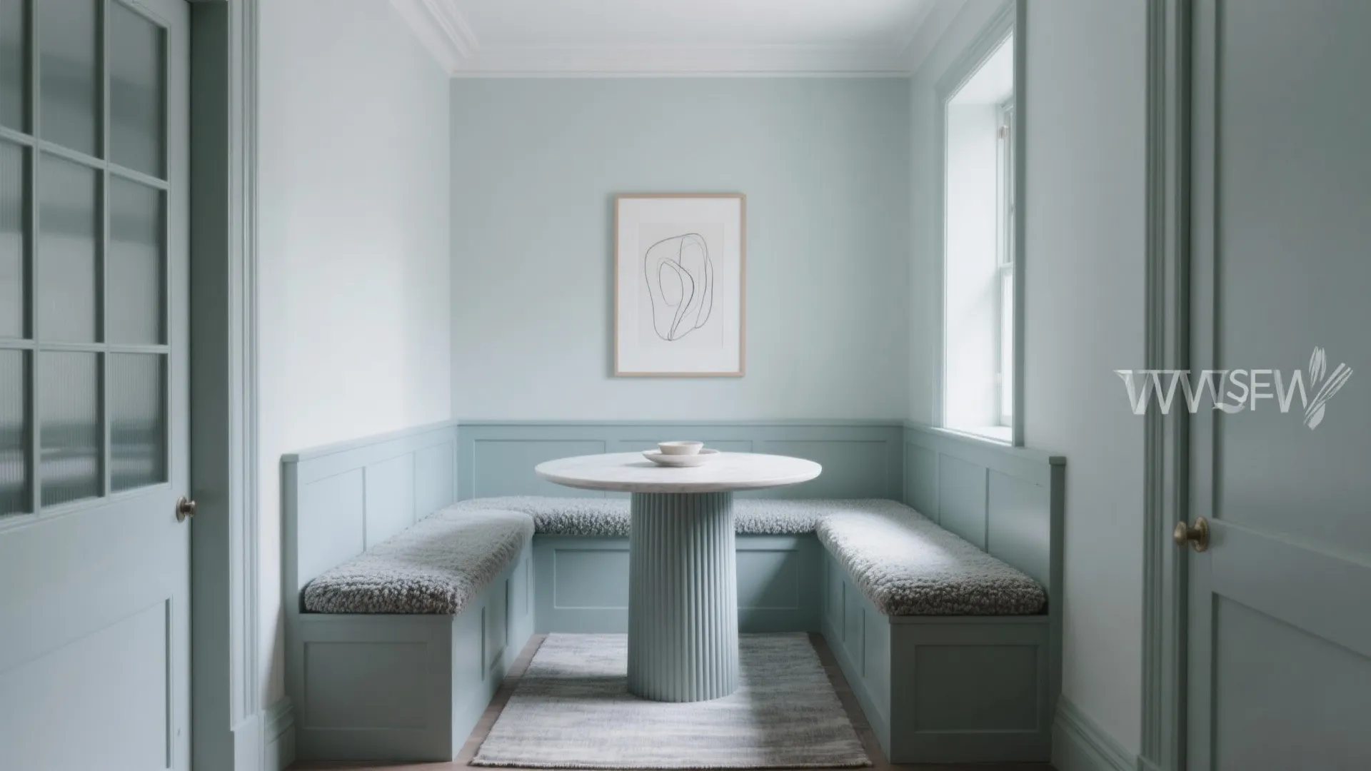 Tonal Monochrome Layers (one hue, varied depths)