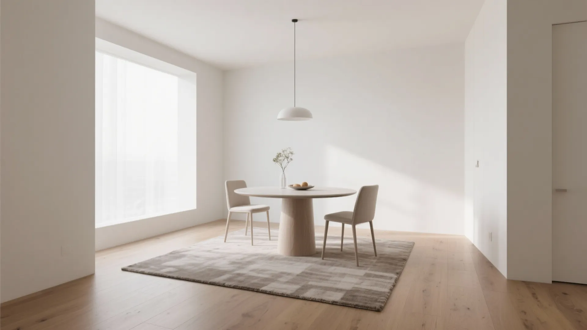 5. Tonal Rugs to Blend Seamlessly