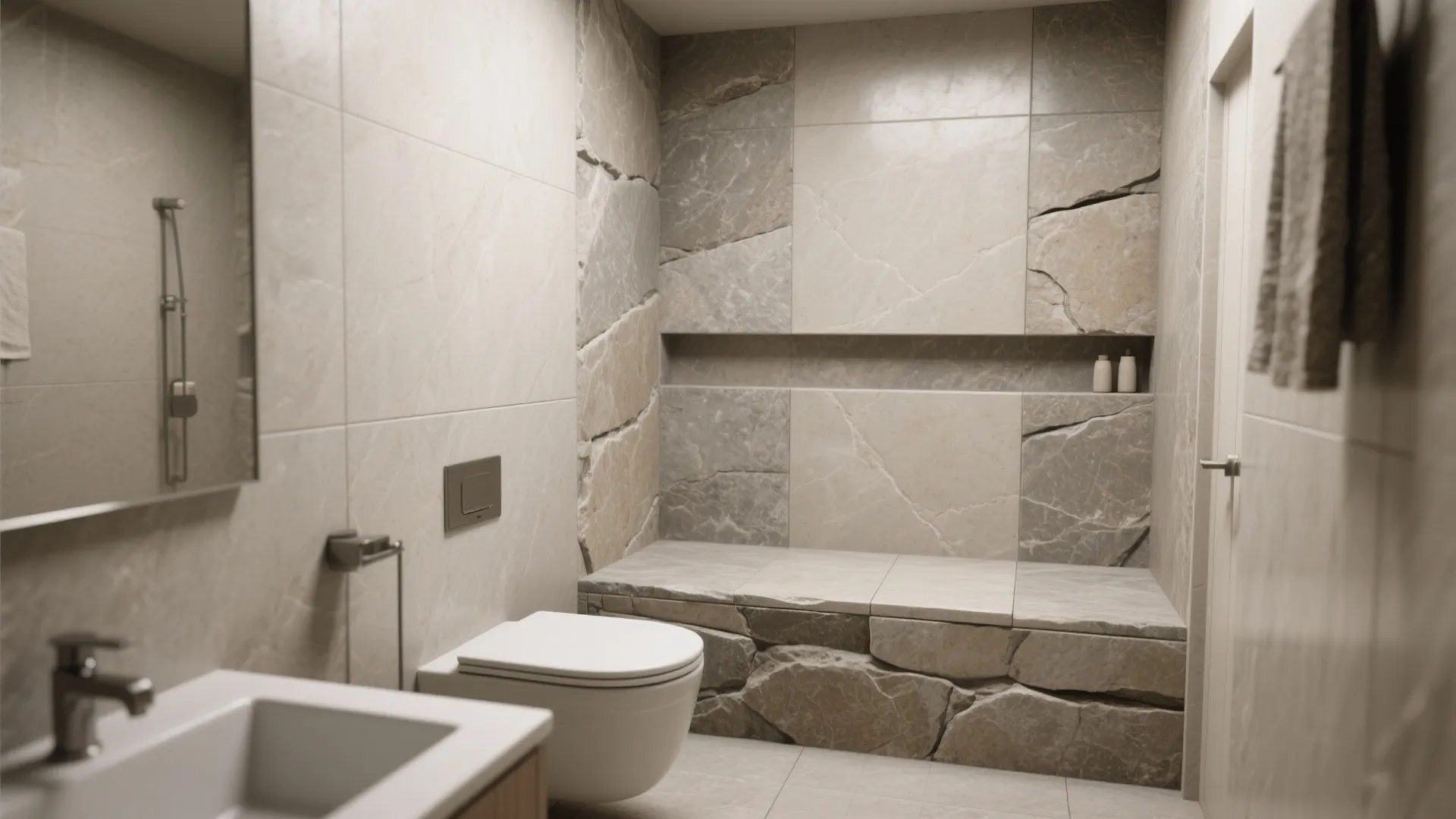 1. Go tonal with a single stone palette