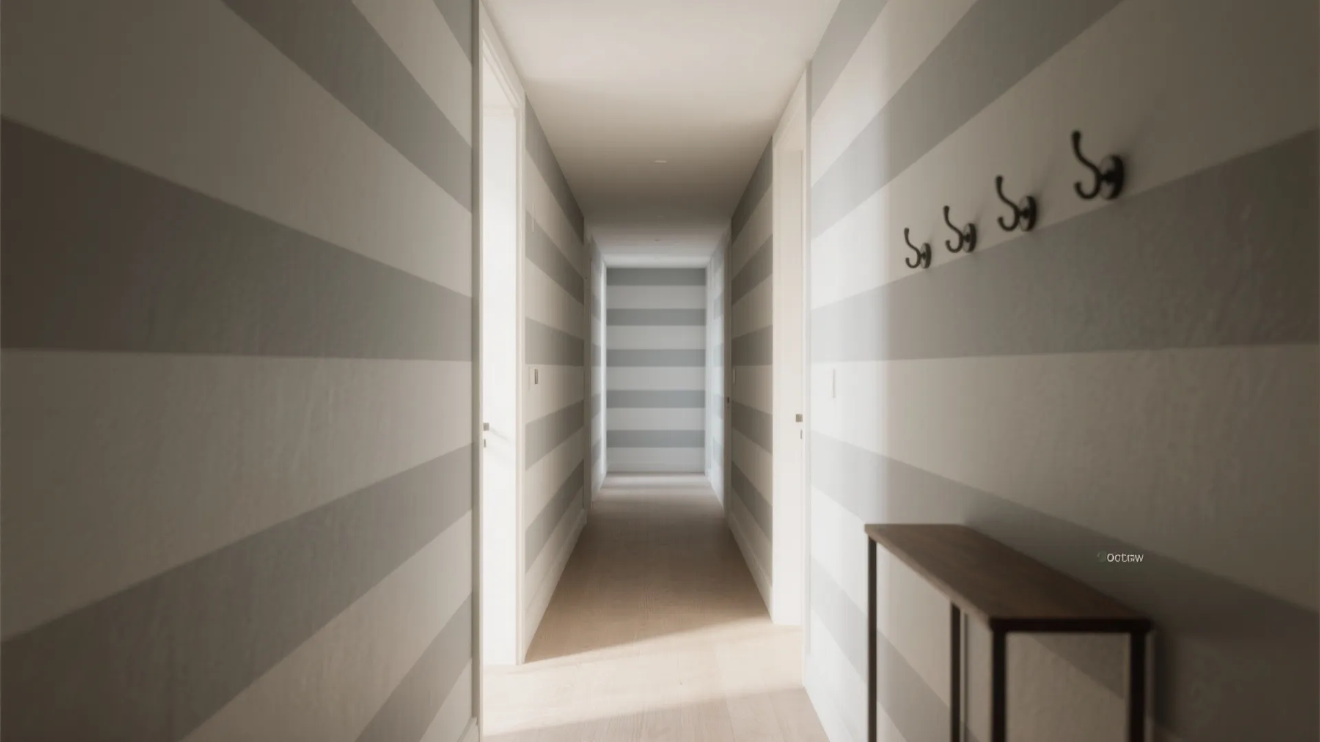 2. Subtle Tonal Stripes