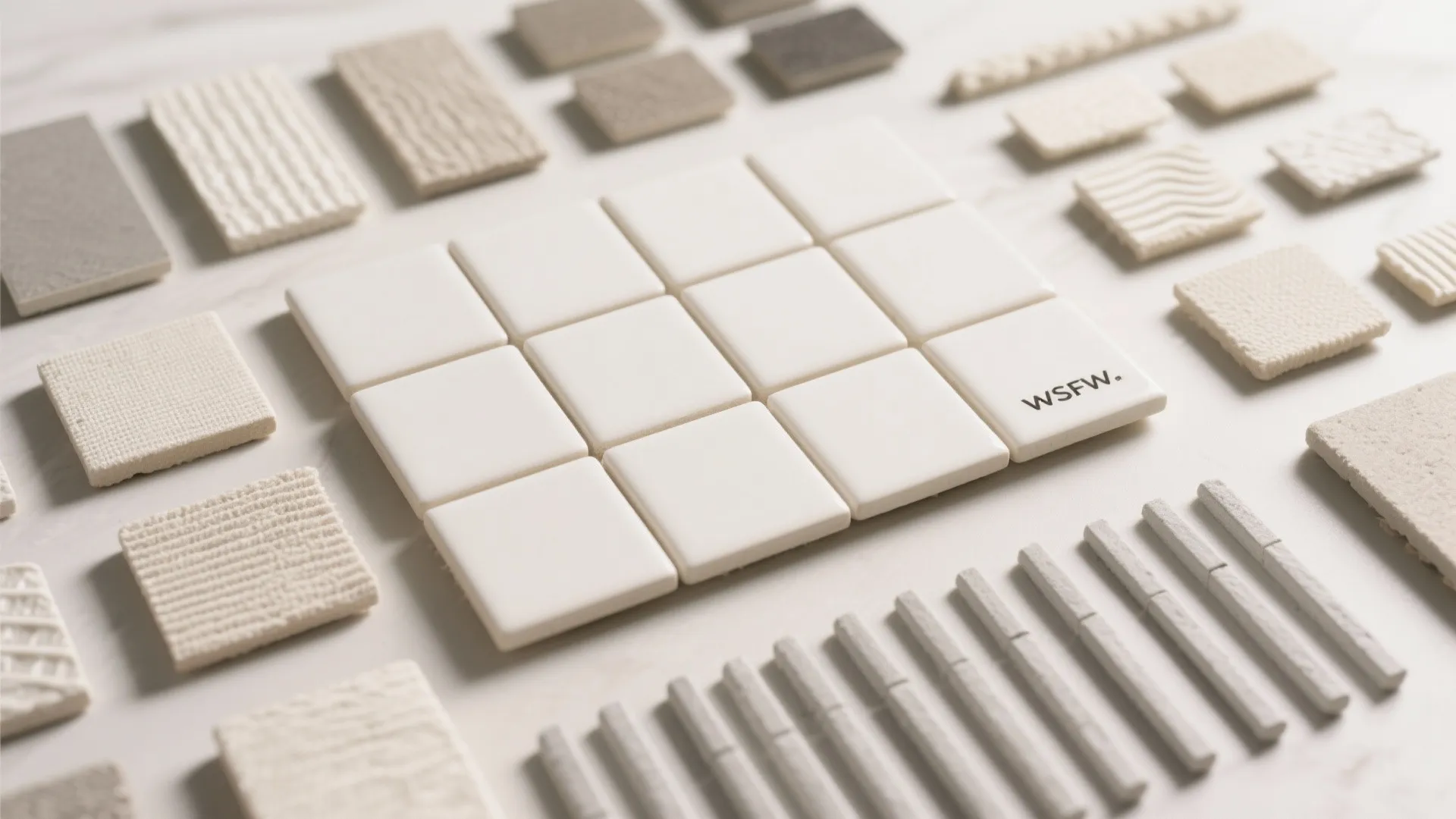 Tone-on-Tone Grout with Soft Texture