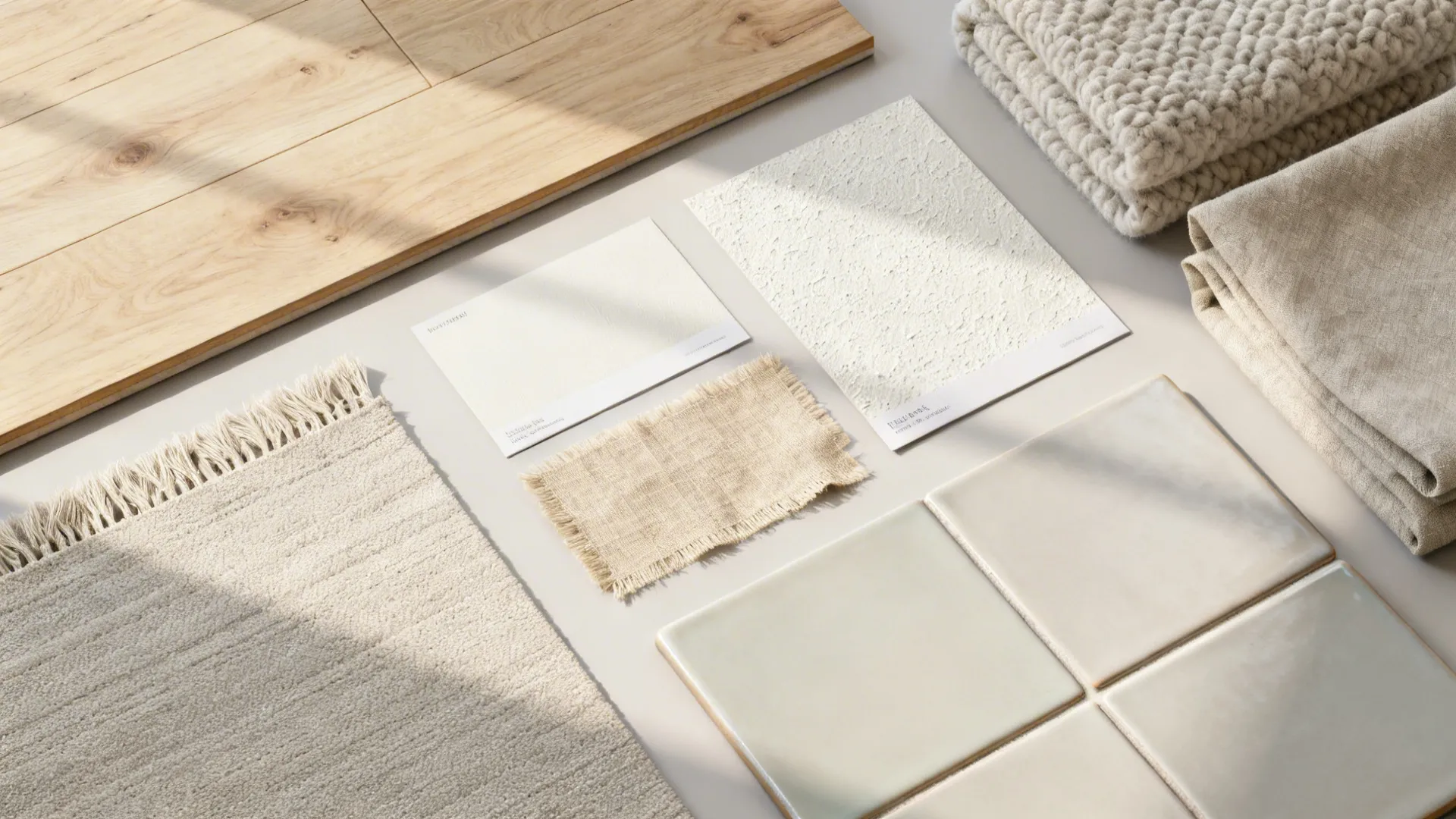 3) Tone-on-Tone: Oak with Light Walls and Linen