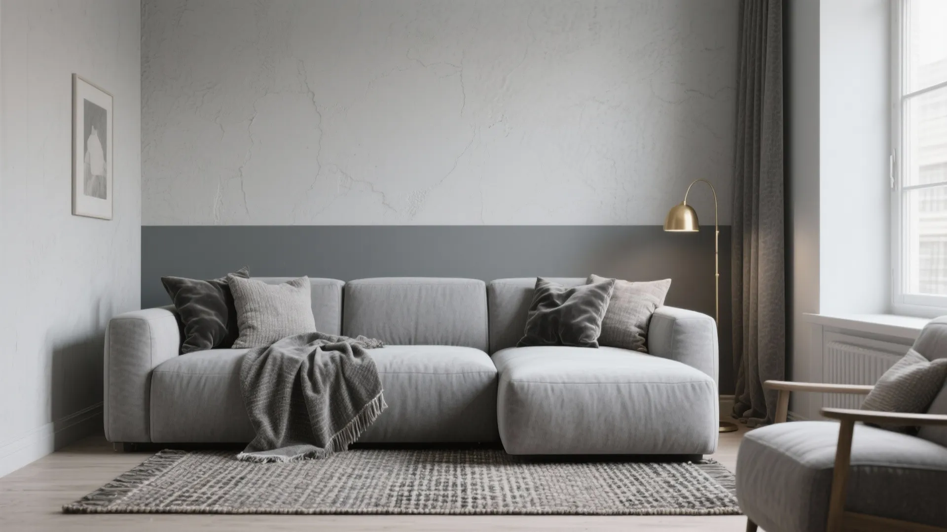 2. Tone-on-tone layers for a calm look