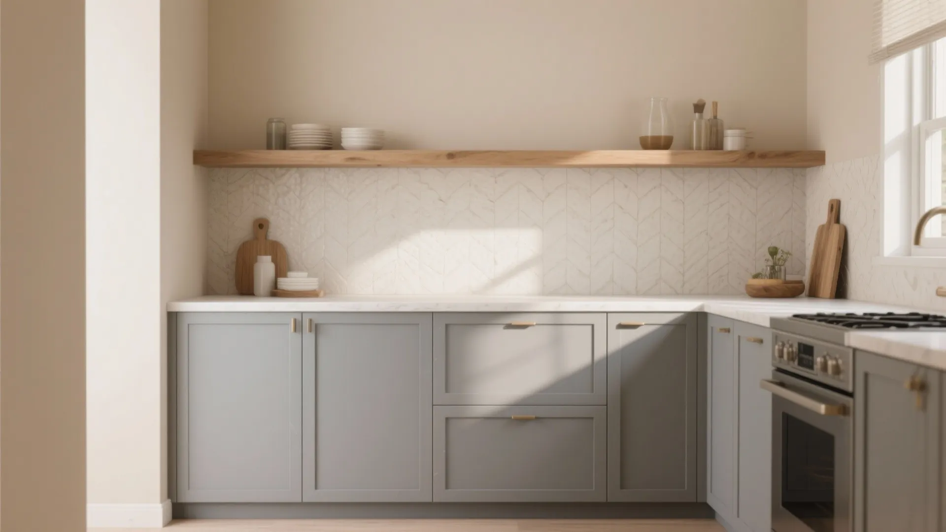 1. Tone-on-tone with layered neutrals