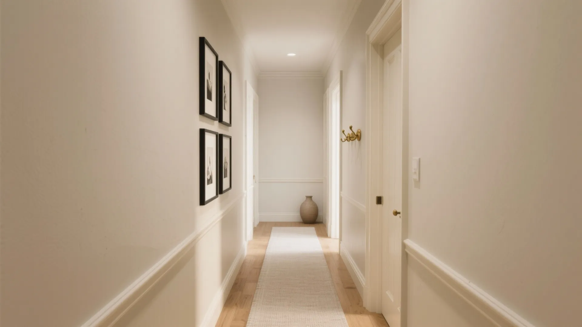 Tone-on-Tone Neutrals for an Airy Main Hall