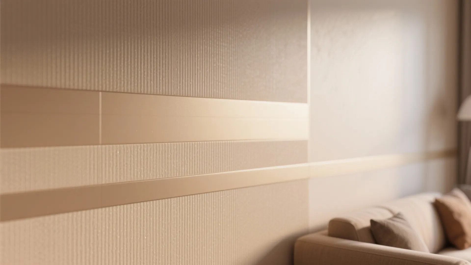 Subtle Tone-on-Tone Texture Stripes