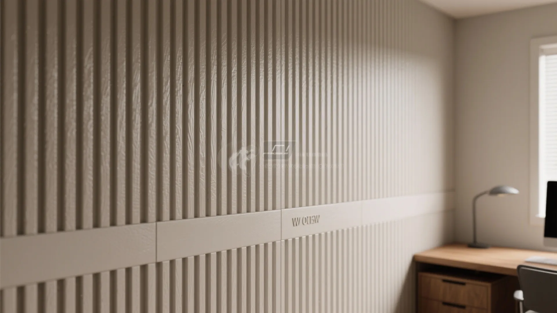 5. Tone-on-Tone Textured Paneling