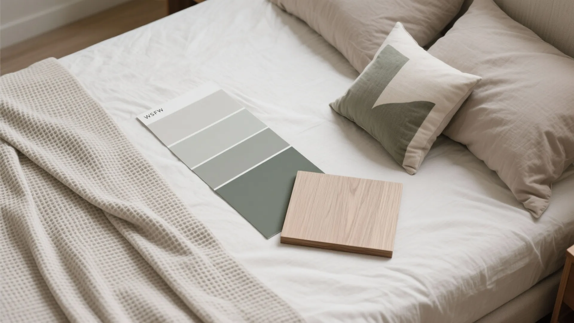 Idea 4: Tone-on-tone palette with texture (and one accent)