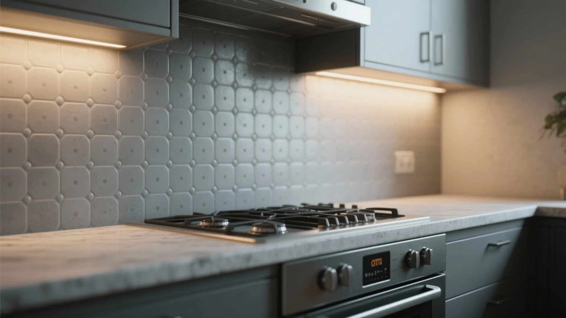 1. Tone-on-tone gray with subtle dot patterns