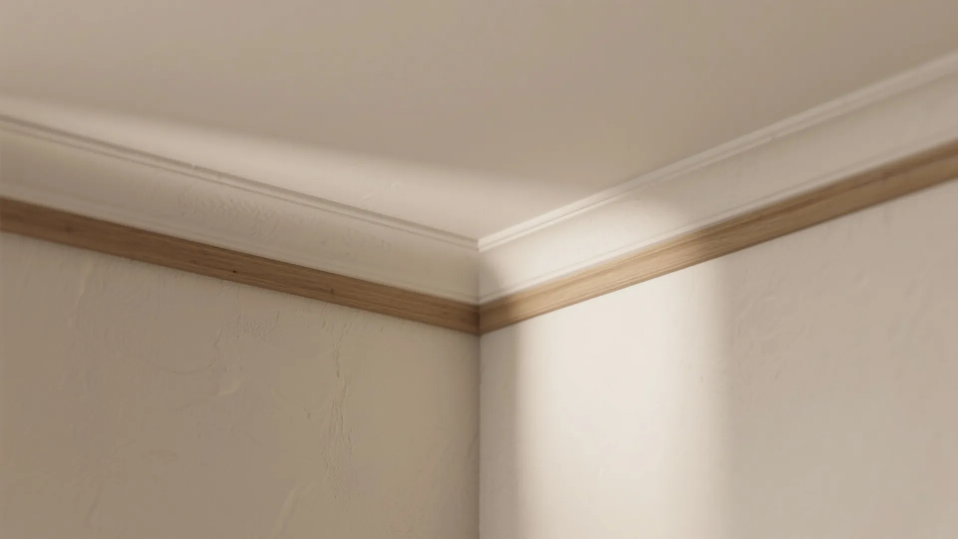 Tone-on-Tone Trim and a Gentle Ceiling Wrap