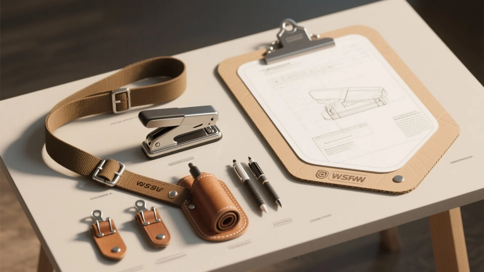 4. Role-Reversal Day: Office Tools As Accessories