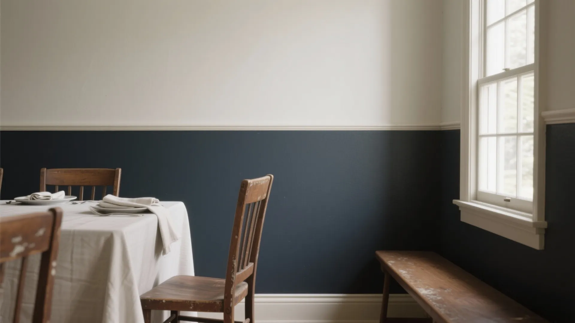 1. Classic Top-Light / Bottom-Dark Split