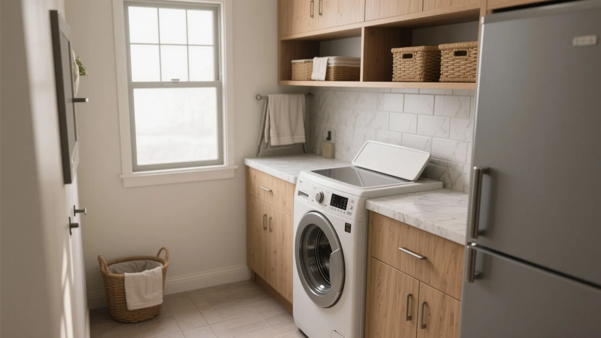 Laundry Room Ideas for Top-Load Washers — 5 Inspirations: Space-smart, lid-friendly solutions I use when designing for top-load machines