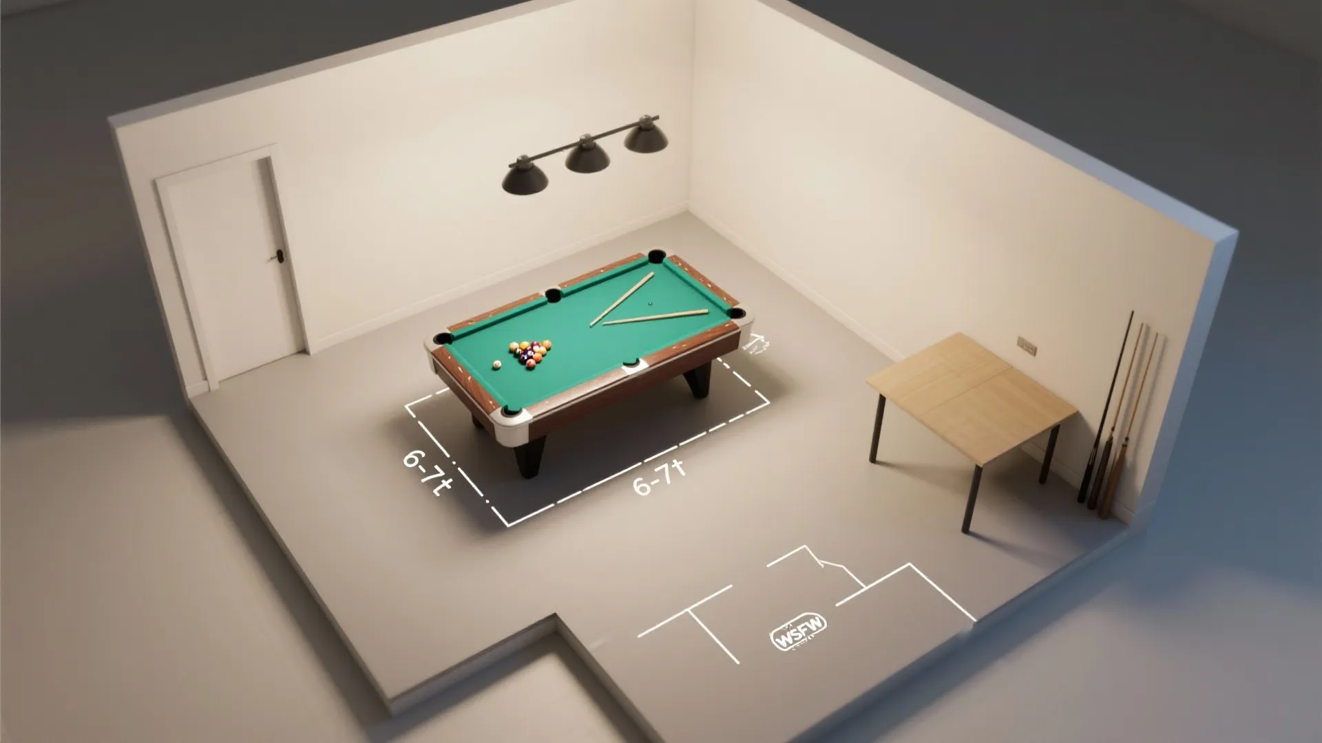 Compact Table Options: 6–7 Foot Models and Folding Designs