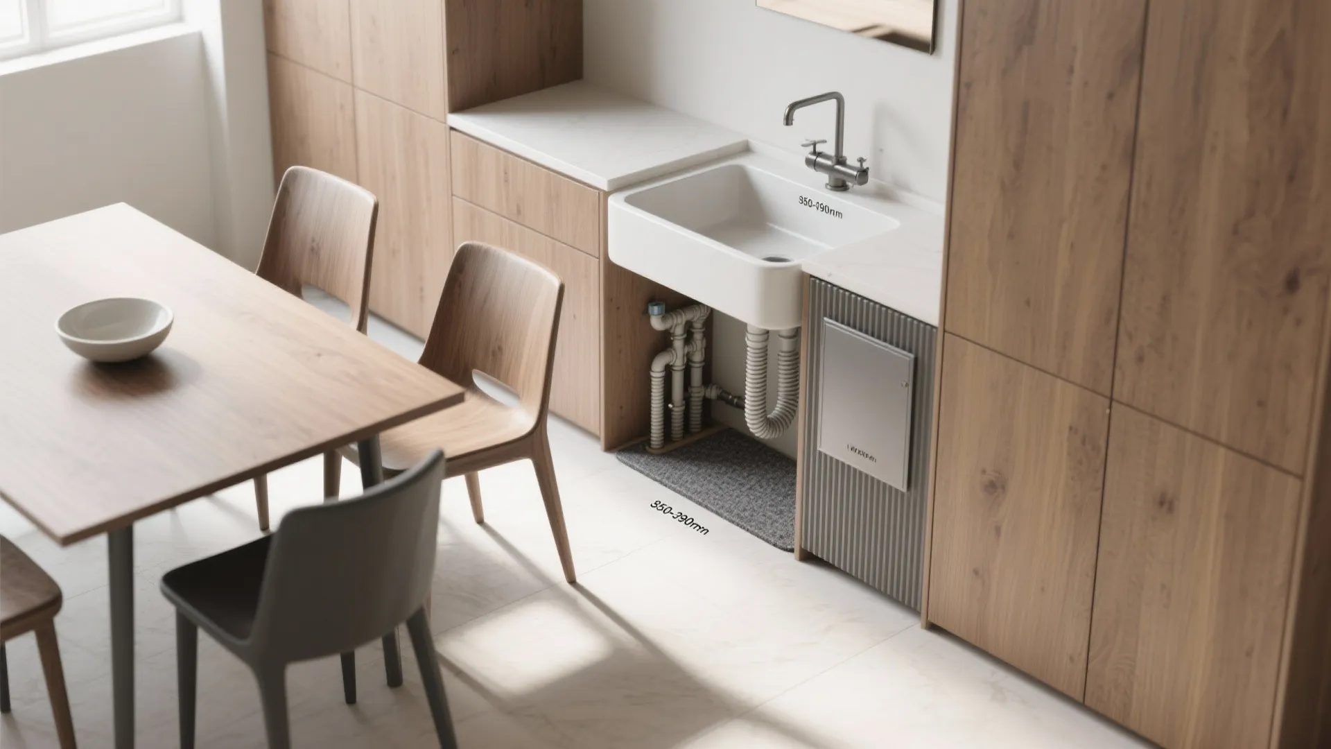 Smart Plumbing, Ergonomics, and Quiet Acoustics