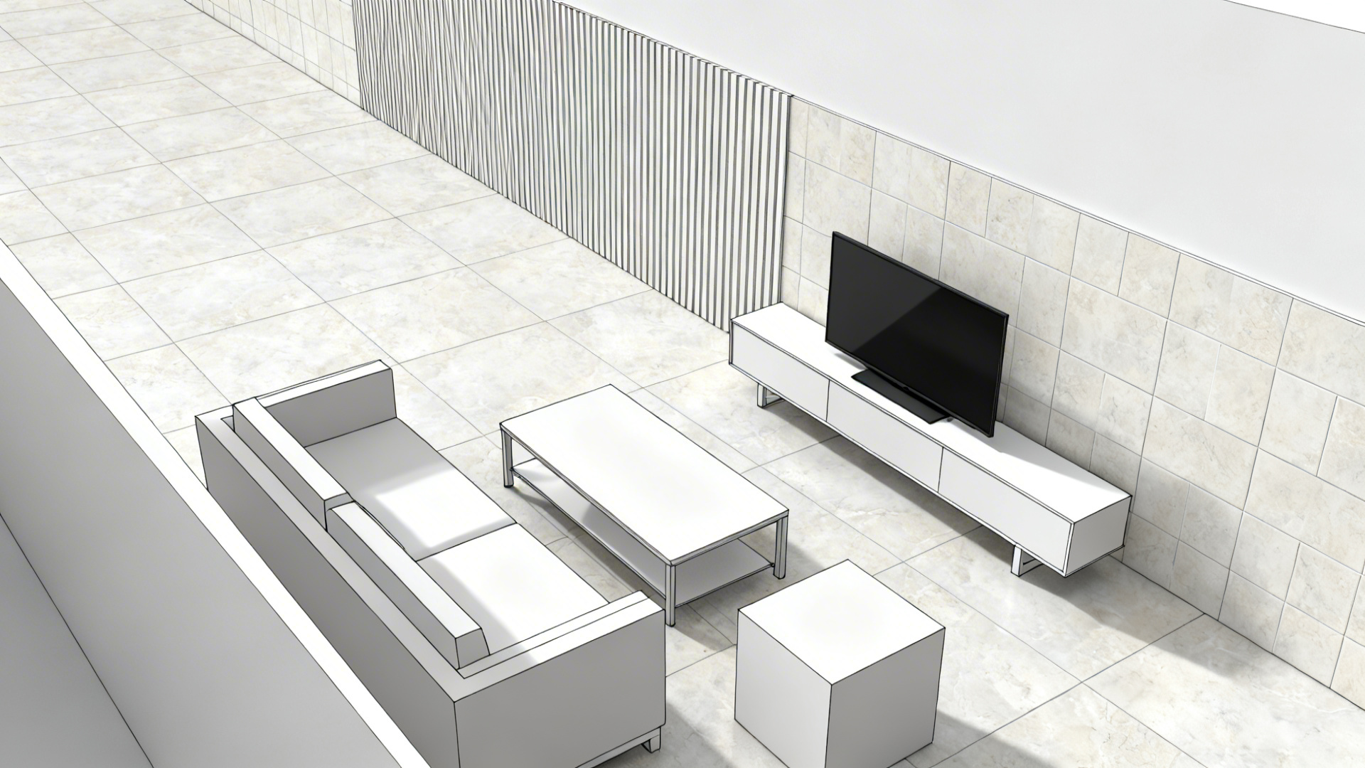 Small Living Room Feels Tight? 5 Wall Tiles That Add Depth