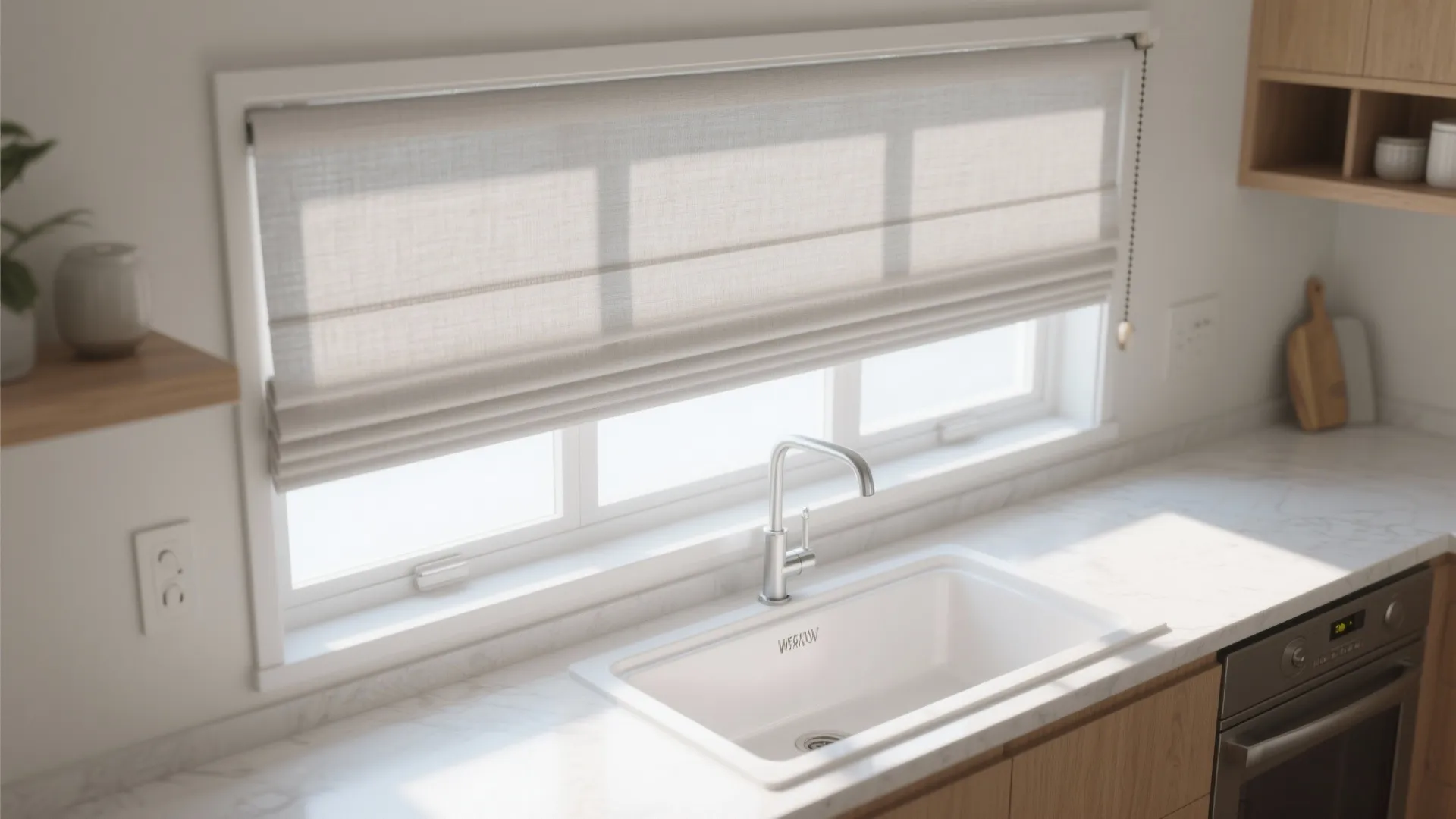 2. Top-down / bottom-up shades for flexible privacy