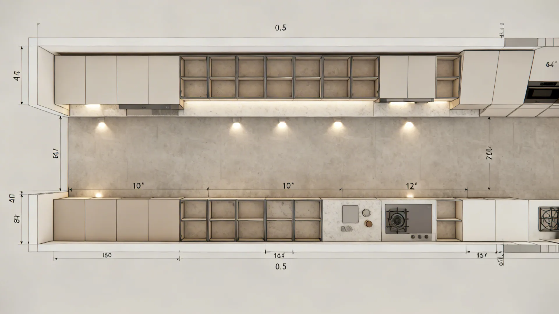 Shallow uppers and extra-tall ceilings