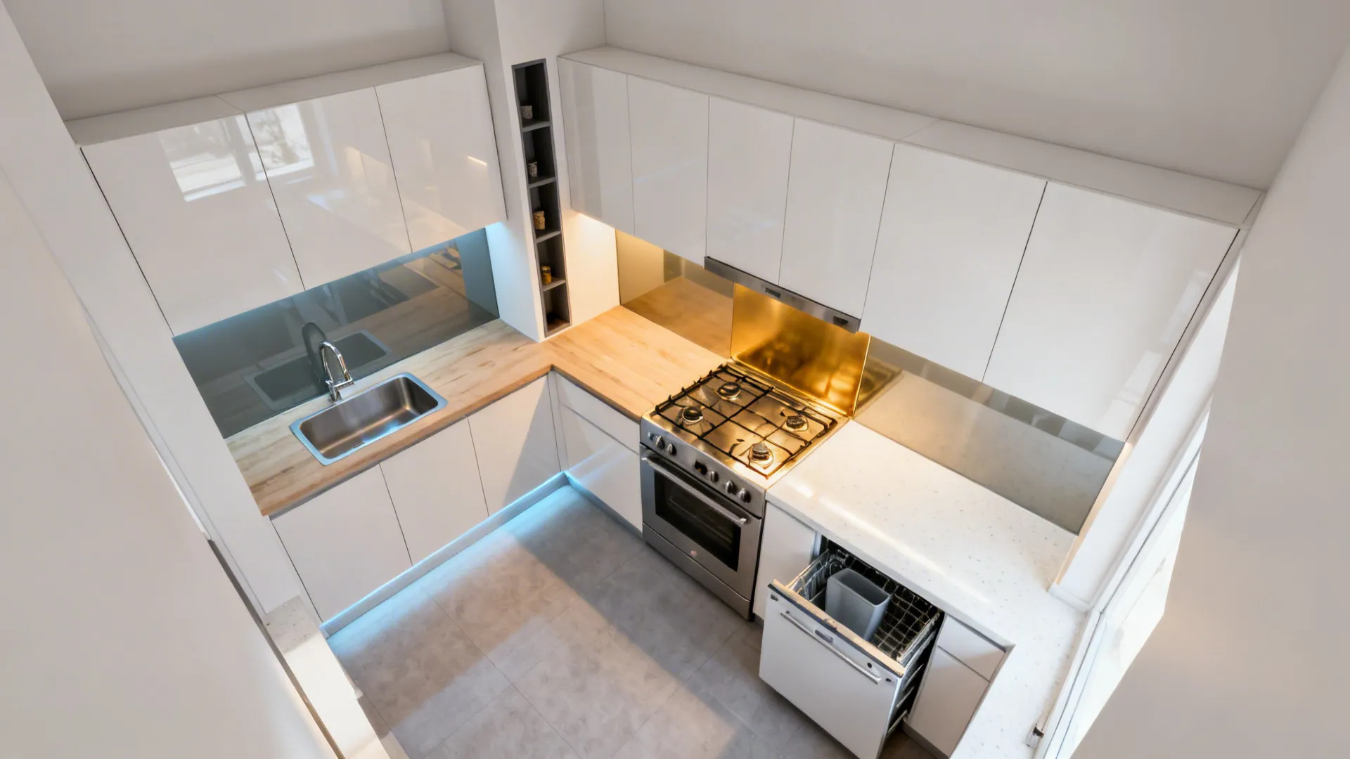 Taller Uppers and Slim Towers to the Ceiling