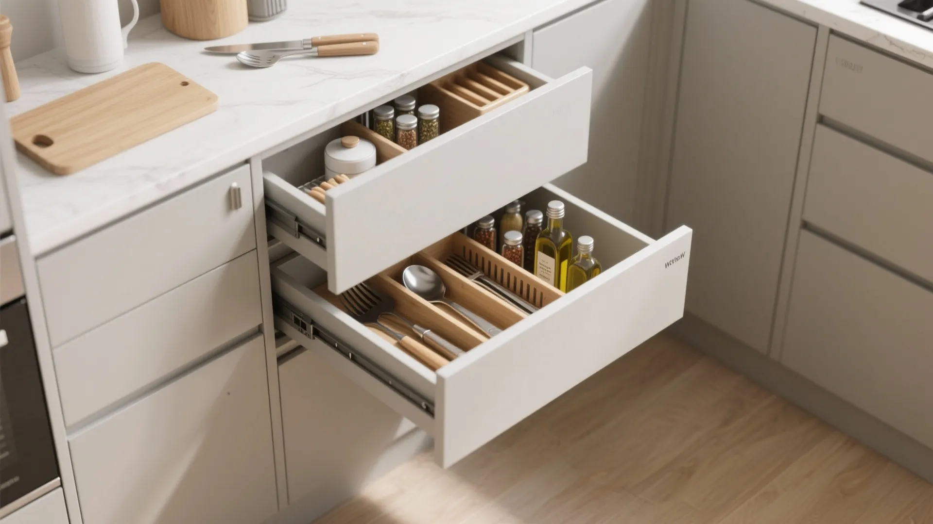 Minimalist Kitchen Storage
