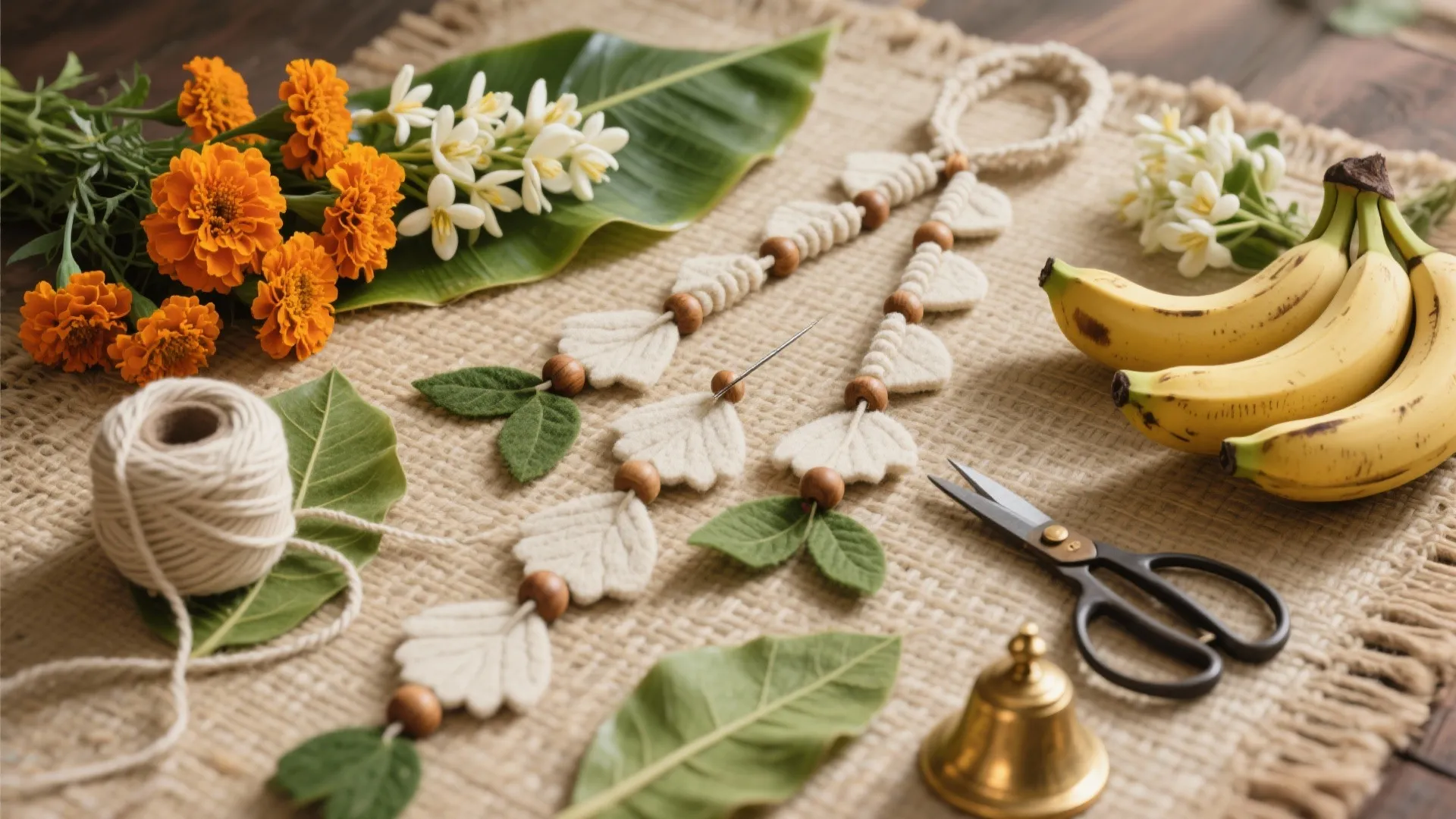 Sustainable Flower Garlands & Torans