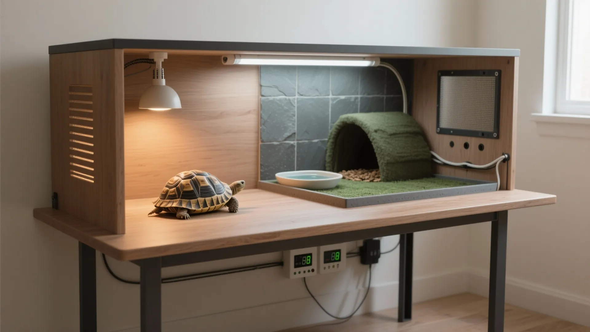 DIY Tortoise Table: Build the Perfect Habitat at Home: Fast-Track Guide to Crafting a Healthy Tortoise Habitat in Minutes