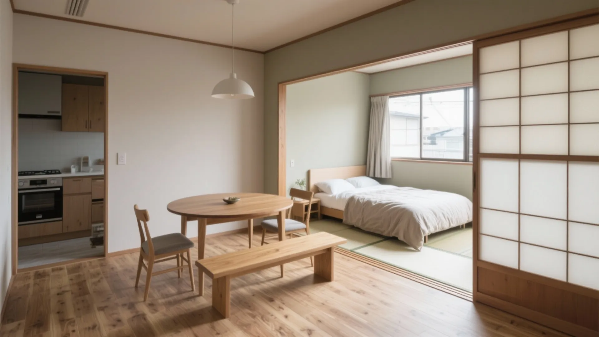 鳥取市の3DKを心地よく整える5つの設計アイデア｜日本室内デザイン: 3DKの動線と収納を日式風で最適化する、私の実践メモ