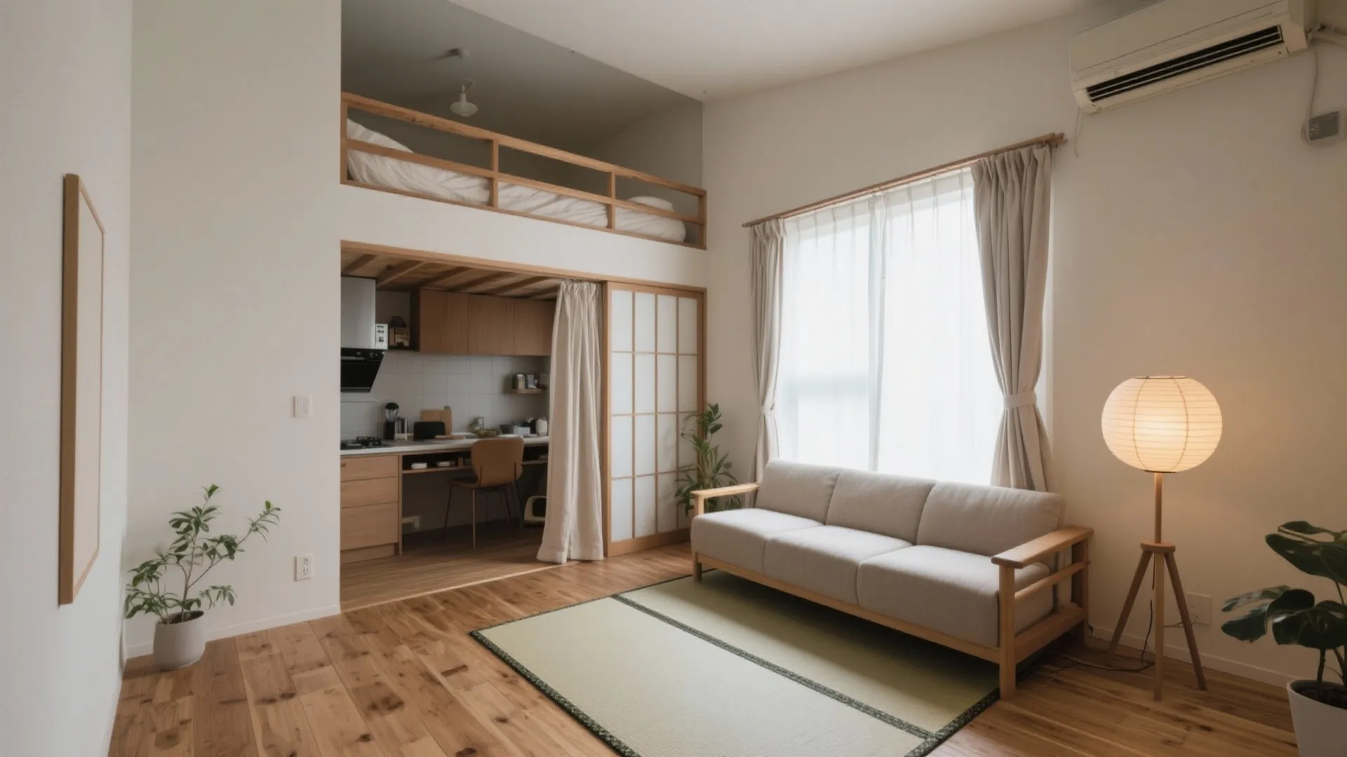 鳥取のロフト付き賃貸で叶える日本室内デザインの5アイデア: 1R・1Kでも余白が生まれる。東京・大阪・京都の小型住まい経験を活かして、鳥取のロフト空間を快適に整える方法